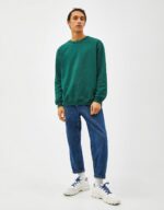 Sudadera con cuello redondo