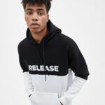 Lanzamiento de sudadera con capucha