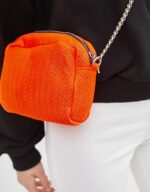 Bolso neón con asa de cadena - Imagen 4