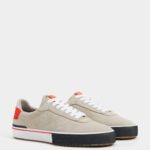 Zapatillas de PIEL en contraste